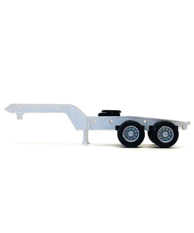 2-Axle Heavy Equipment Jeep White 1/87 (HO) Plastic Model by Promotex