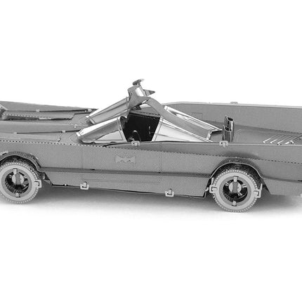 Model Kit 1966 Classic TV Series Batmobile "Batman" (1966) TV Series (Challenging Difficulty) Steel Model by Metal Earth