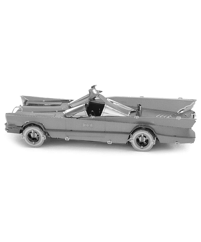 Model Kit 1966 Classic TV Series Batmobile "Batman" (1966) TV Series (Challenging Difficulty) Steel Model by Metal Earth