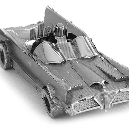 Model Kit 1966 Classic TV Series Batmobile "Batman" (1966) TV Series (Challenging Difficulty) Steel Model by Metal Earth