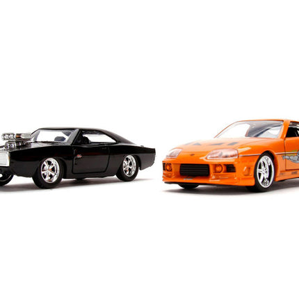 Fast & Furious — Dom’s Charger + Brian’s Supra 2-Pack, 1:32 Jada — view 2