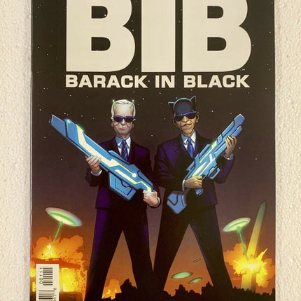 Barack Panther: Barack In Black #1 Shannon ANTARCTIC PRESS Indy Comics Obama MIB