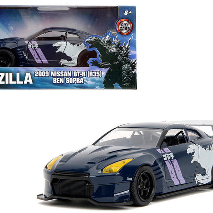 Godzilla Nissan GT-R R35 — 1:32 Jada Hollywood Rides