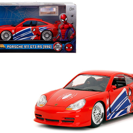 Marvel Spider-Man Porsche 911 GT3 RS — 1:32 Jada