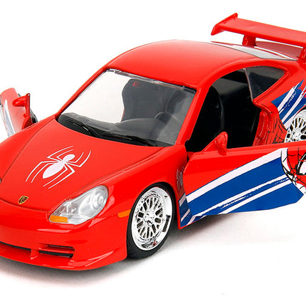 Marvel Spider-Man Porsche 911 GT3 RS — 1:32 Jada — view 2