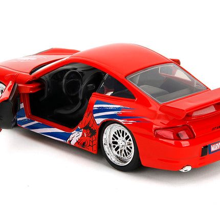 Marvel Spider-Man Porsche 911 GT3 RS — 1:32 Jada — view 4