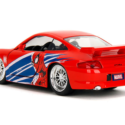 Marvel Spider-Man Porsche 911 GT3 RS — 1:32 Jada — view 5
