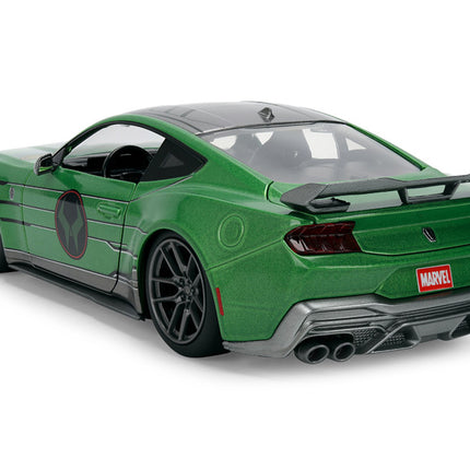 Marvel Doctor Doom + 2024 Ford Mustang Dark Horse — 1:24 Jada — view 5