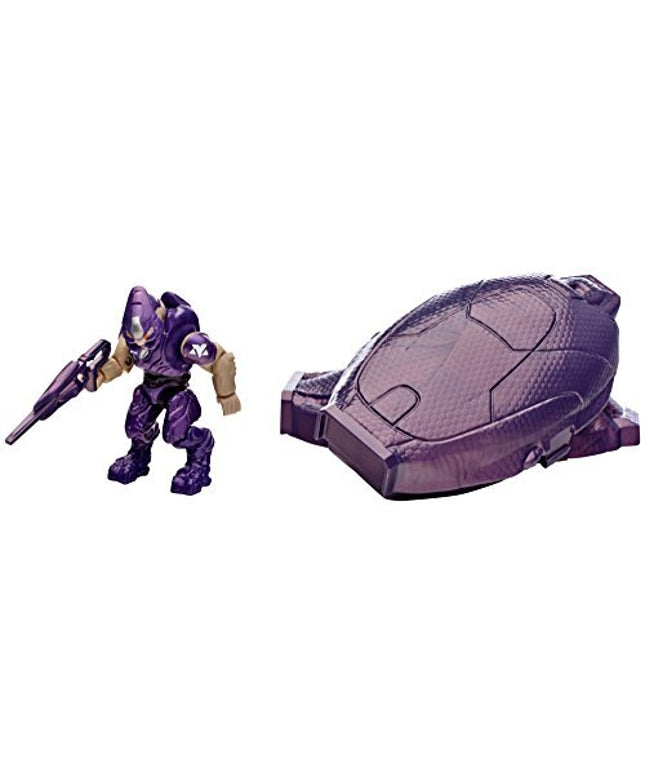 Mega Bloks Halo Drop Pod Metallic Purple Elite Toy Figure