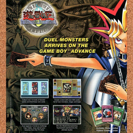 2003 Yu-Gi-Oh The Eternal Duelist Soul GBA Original Ad v1