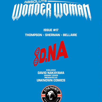 ABSOLUTE WONDER WOMAN #17 DAVID NAKAYAMA EXCLUSIVE VAR (02/25/2026)