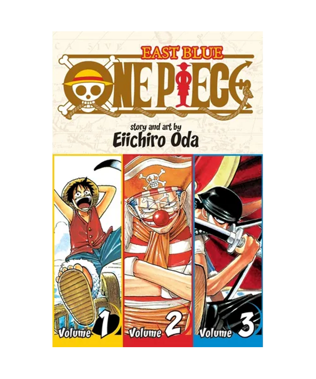 One Piece (Omnibus Edition), Vol. 1: Includes Vols. 1, 2 & 3