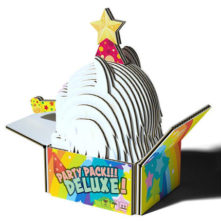 Cat Cottonball 3D Cardboard Model Kit Eugy