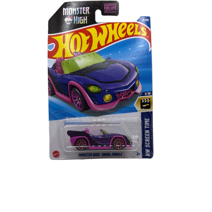 Hot Wheels Monster High Ghoul Mobile Diecast blue