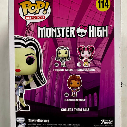 Funko Pop! Retro Toys Frankie Stein #114 Monster High Fashion Doll 2023
