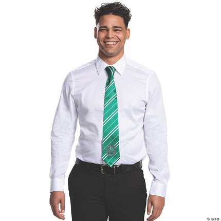 Harry Potter Slytherin Tie, Adult, cosplay at Odd Volume Comics