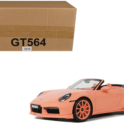 2024 Brabus 900 Peetch Pink With Pink Interior 1:18 Model by GT Spirit