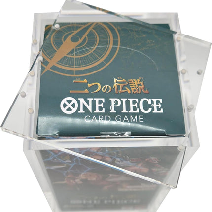 Premium Foreign Pokémon/One Piece Booster Box Protective Display Acrylic Case Version 1