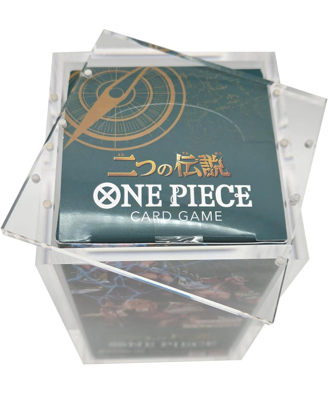 Premium Foreign Pokémon/One Piece Booster Box Protective Display Acrylic Case Version 1