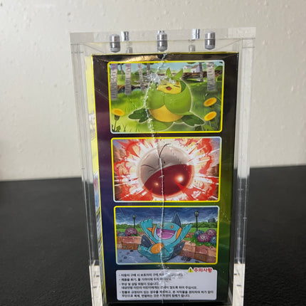 Premium Japanese One Piece/Dragon Ball Super Fusion World/Korean Pokemon Booster Box Protective Display Acrylic Case Version 2