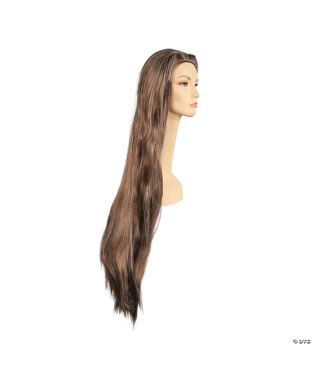 40" long straight light gold brown 12