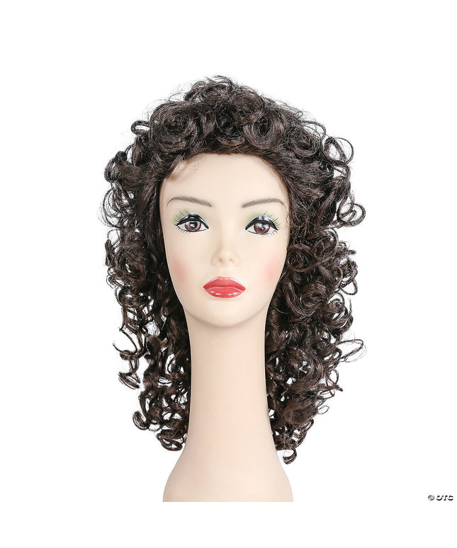 Adult fancy bargain curly wig