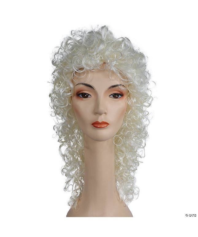 Adult fancy bargain curly wig
