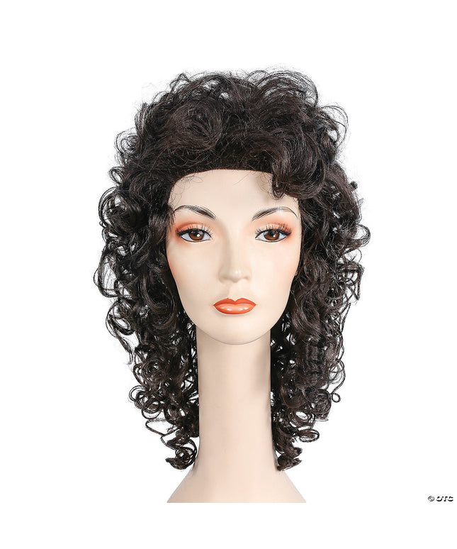 Adult fancy bargain curly wig