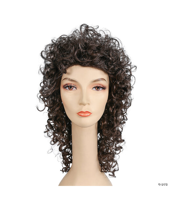 Adult fancy bargain curly wig