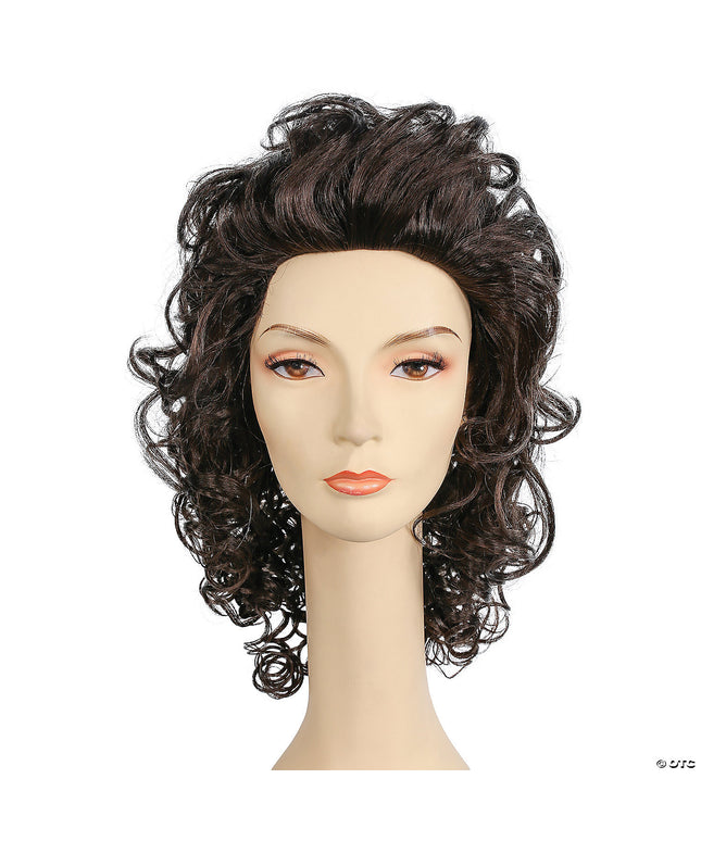 Adult fancy bargain curly wig