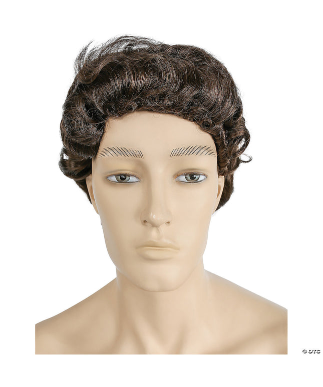 Adult colonial man wig