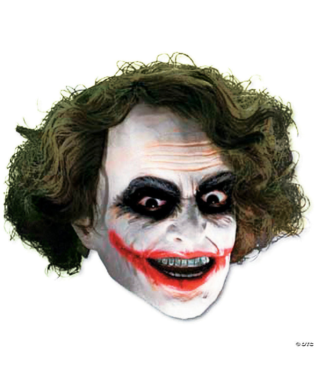The Joker 3/4 Vinyl Mask with Hair, cosplay at Odd Volume Comics