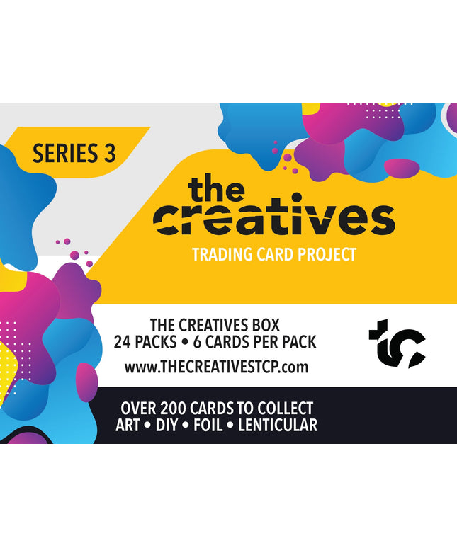 The Creatives : Trading Card Project - Series 3 Box (24 Packs/144 Cards)