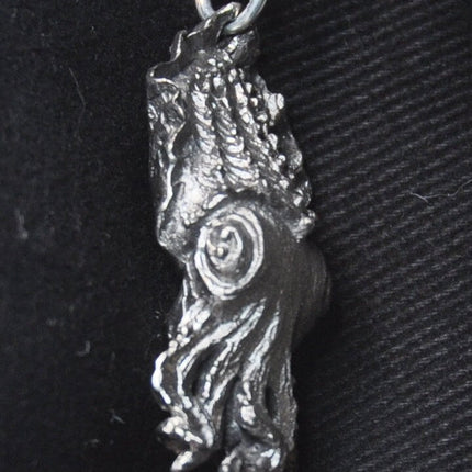 Cuttlefish Pendant | Gothic Necklace, Nautical Creature Pendant, Octopus Lovers Gift |Handmade Pendant, Lovecraft Jewelry, Animal Accessory