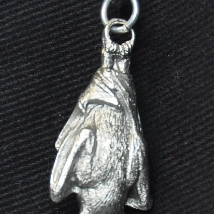 Fruit Bat Pendant | Gothic Necklace, Hanging Bat Pendant, Bats Lovers Gift | Handmade Goth Pendant, Vampire Jewelry, Animal Accessory