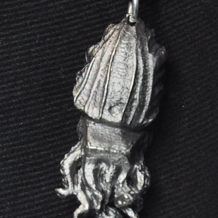 Cuttlefish Pendant | Gothic Necklace, Nautical Creature Pendant, Octopus Lovers Gift |Handmade Pendant, Lovecraft Jewelry, Animal Accessory