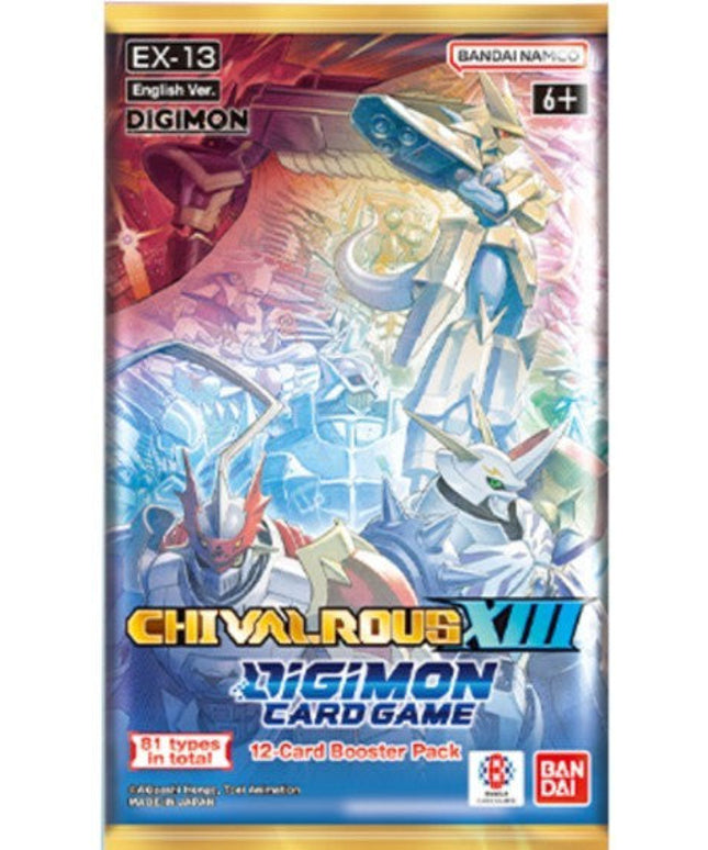 Digimon Card Game Chivalrous XIII EX-13 Booster Pack