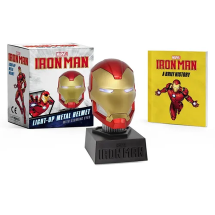 Marvel: Iron Man Light-Up Metal Helmet: With Glowing Eyes