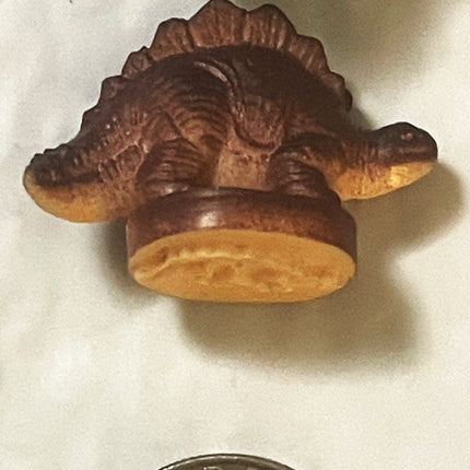 Vintage 1970s Dinosaur Rubber Vending Machine Stamps 🧸 NOS Mini Figure Stamp Toy Prize Collectible Lot Token