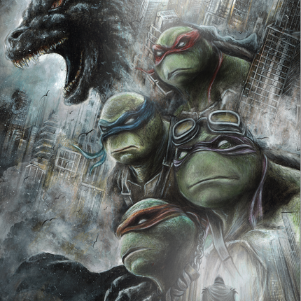 Teenage Mutant Ninja Turtles x Godzilla #5 Wil Shrike