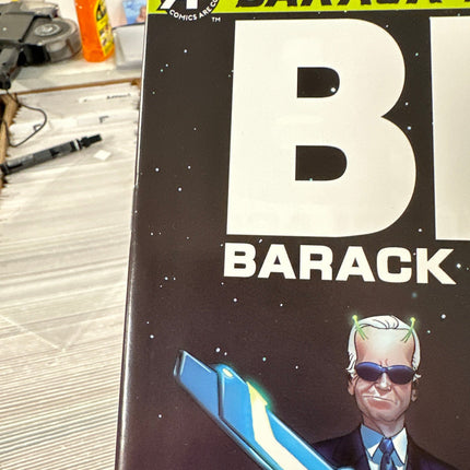 Barack Panther: Barack In Black #1 Shannon ANTARCTIC PRESS Indy Comics Obama MIB