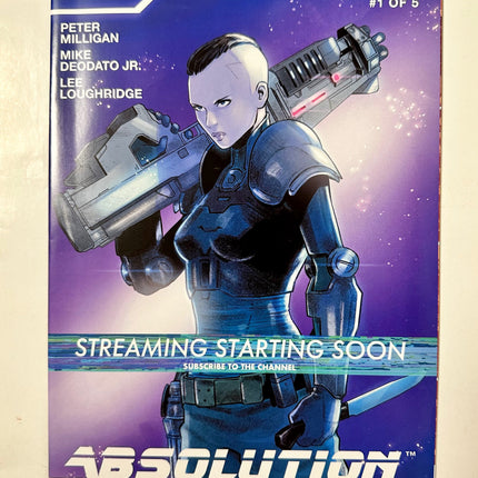 Absolution #1 GalaxyCon Exclusive Raleigh 2022 Variant Comic Book Bandini Cover