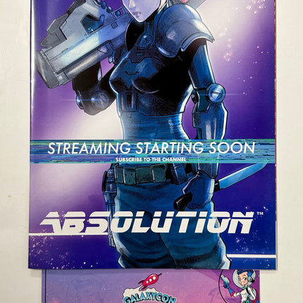 Absolution #1 GalaxyCon Exclusive Raleigh 2022 Variant Comic Book Bandini Cover