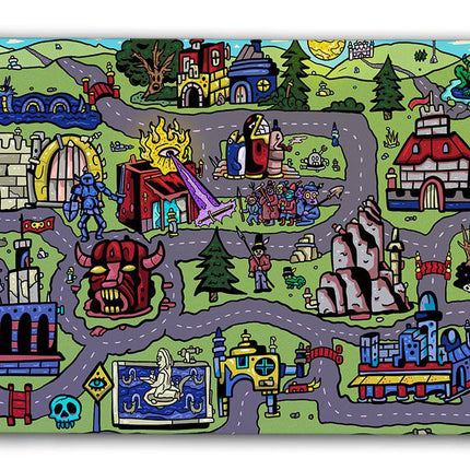 My Town Bundle Set | 4 Playmats and Commander Zone