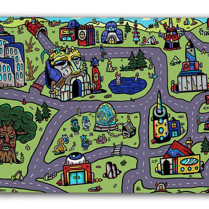 My Town Bundle Set | 4 Playmats and Commander Zone