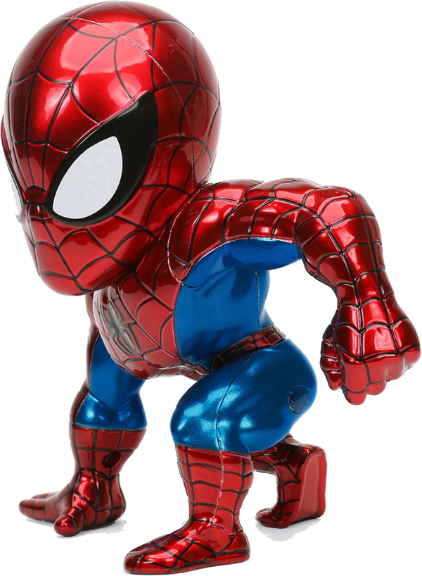 Ultimate Spider-man 5 Diecast Figure Marvel Spider-Man metalfigs By Jada
