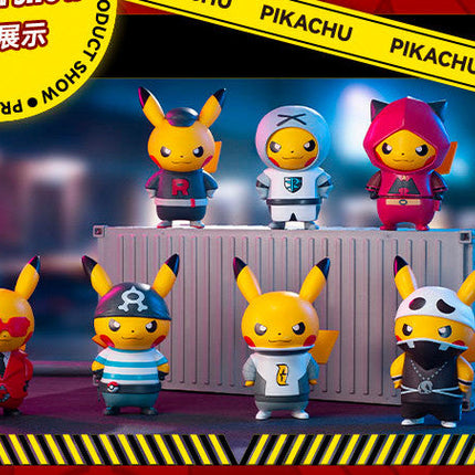 Pokémon Pikachu Villain Costume Series Figurine (Random)