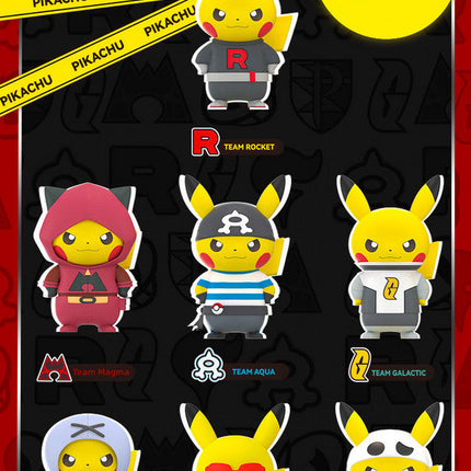 Pokémon Pikachu Villain Costume Series Figurine (Random)