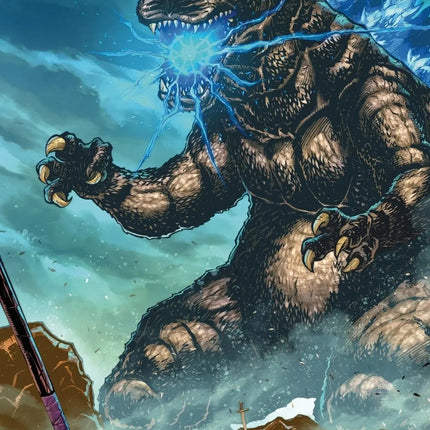 Teenage Mutant Ninja Turtles x Godzilla #1 - ECC Franck Uzan Variant - Left Side (11/12/25)